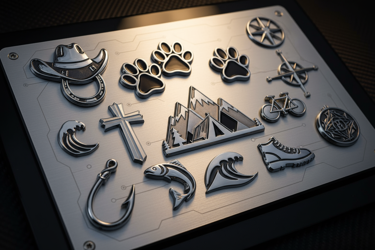 Show Off Your Personality with Heltool’s Lifestyle Series Car Emblems