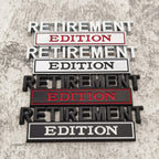 RETIREMENT EDITION Emblems | 2Pcs