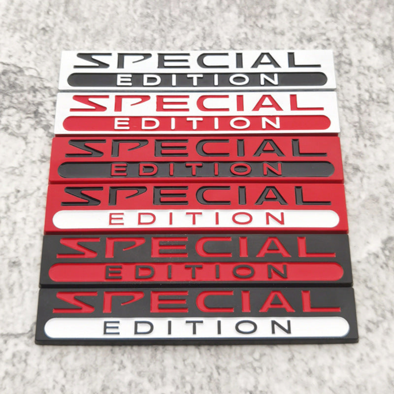 Special Edition 3D Emblem Decal | 2Pcs