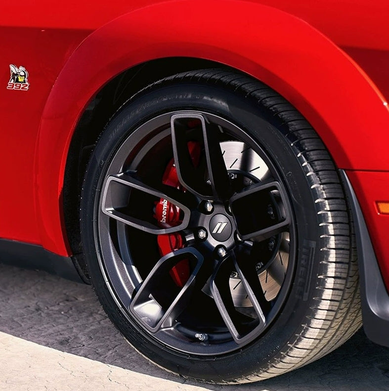 4pc 63mm Wheel Center Caps For Dodge Charger Challenger Durango