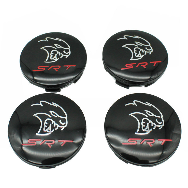 4Pcs  Wheel Center Caps For 2015-2022 SRT Hellcat