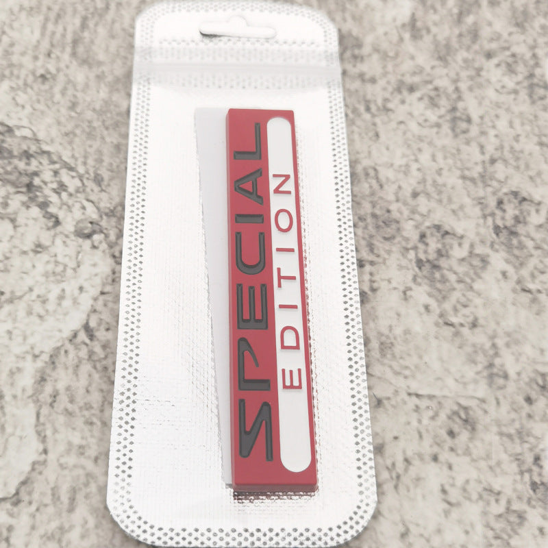 Special Edition 3D Emblem Decal | 2Pcs