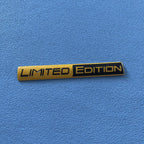 3D Metal Limited Edition Emblem | 2Pcs