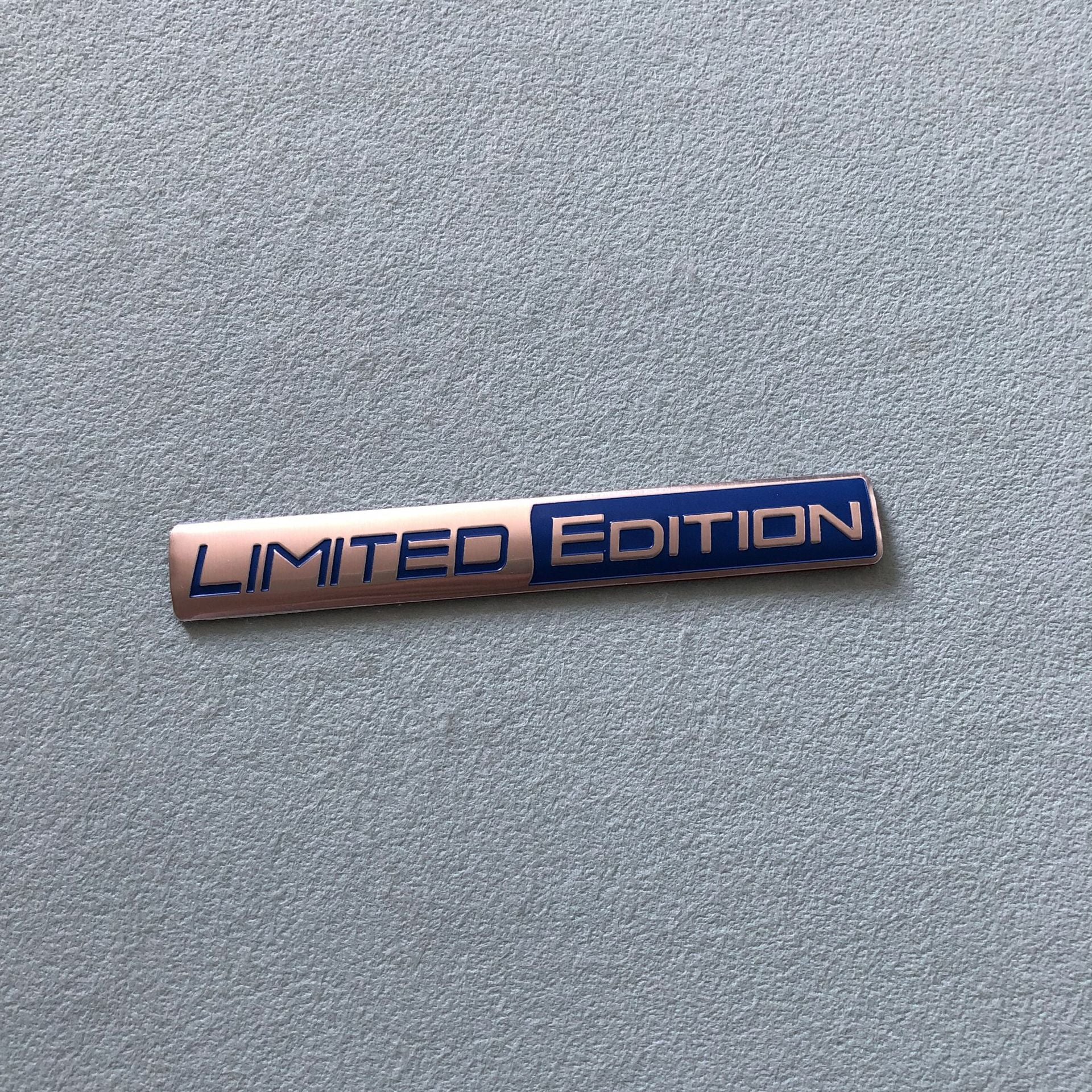 3D Metal Limited Edition Emblem | 2Pcs