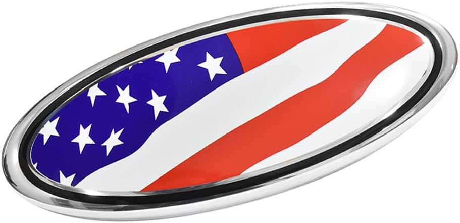 9 Inch Front Rear Emblem for Ford | 1Pc