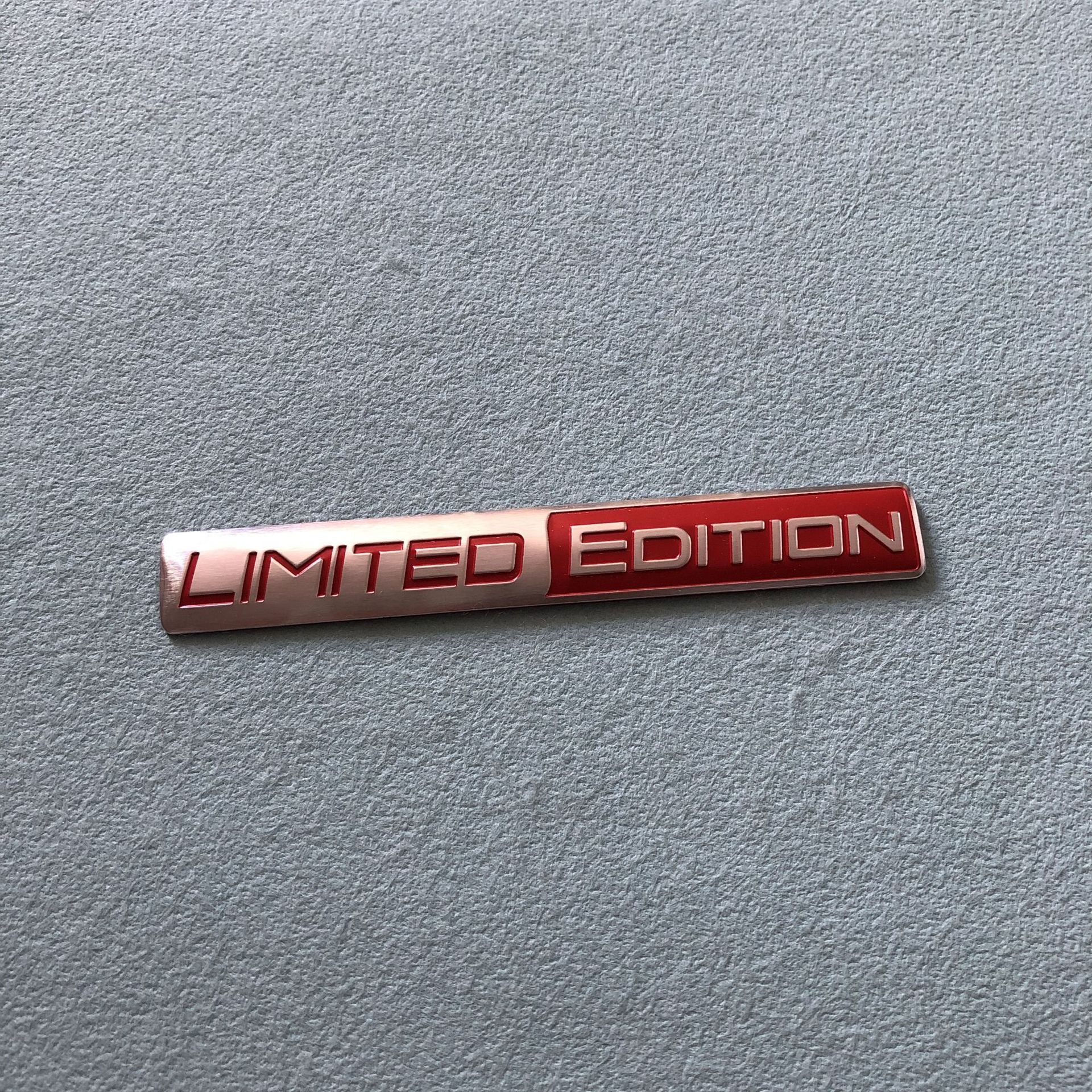3D Metal Limited Edition Emblem | 2Pcs