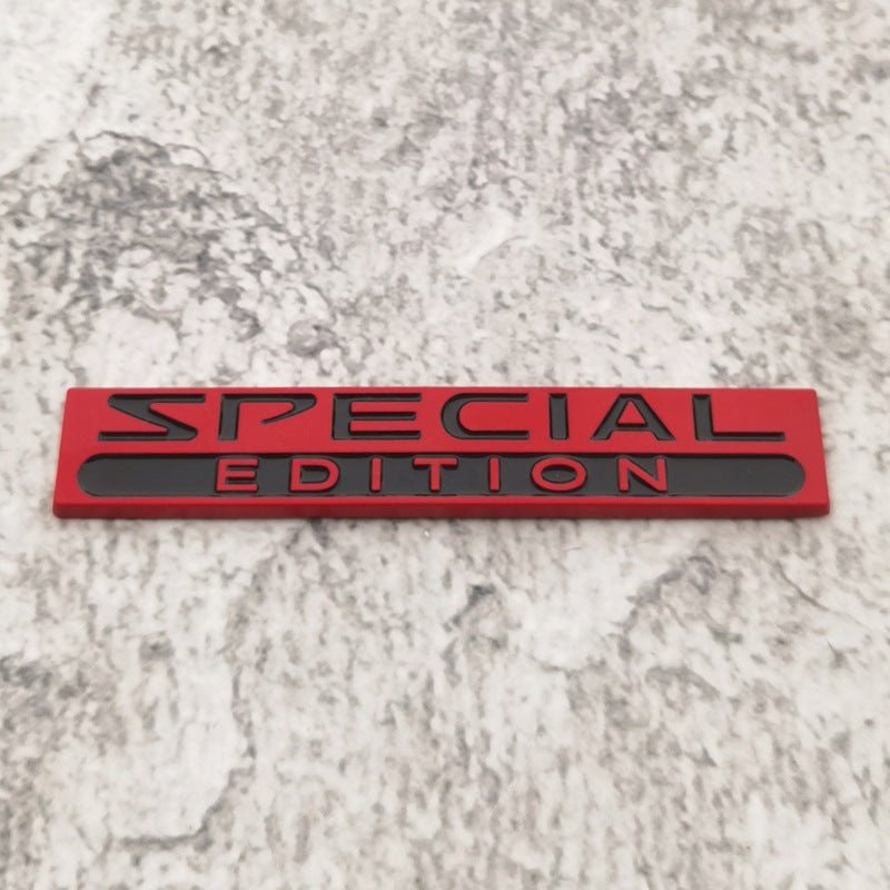Special Edition 3D Emblem Decal | 2Pcs