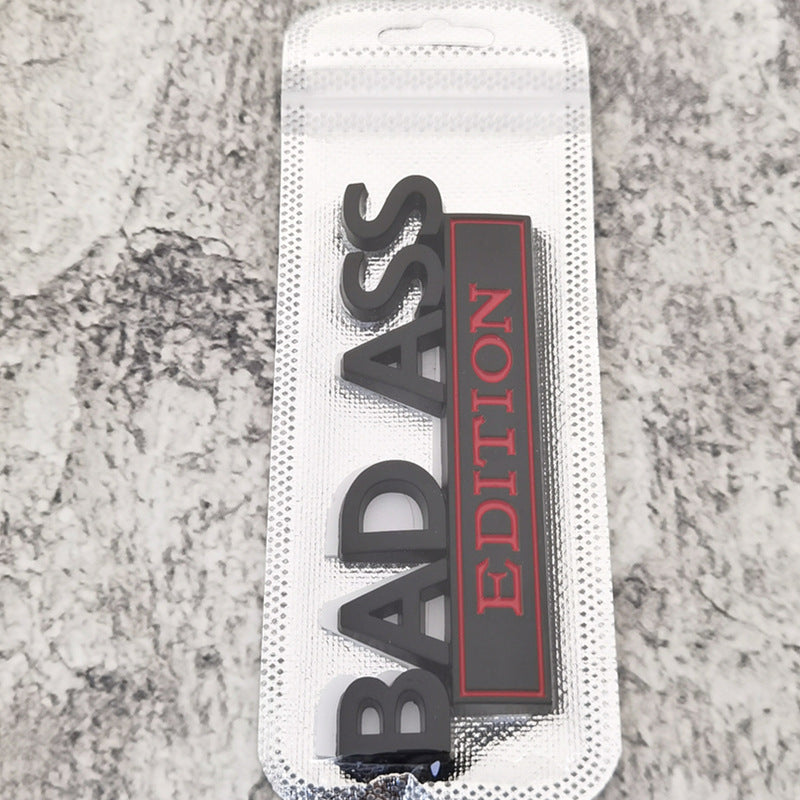 Bad Ass Edition 3D Emblem | 2Pcs