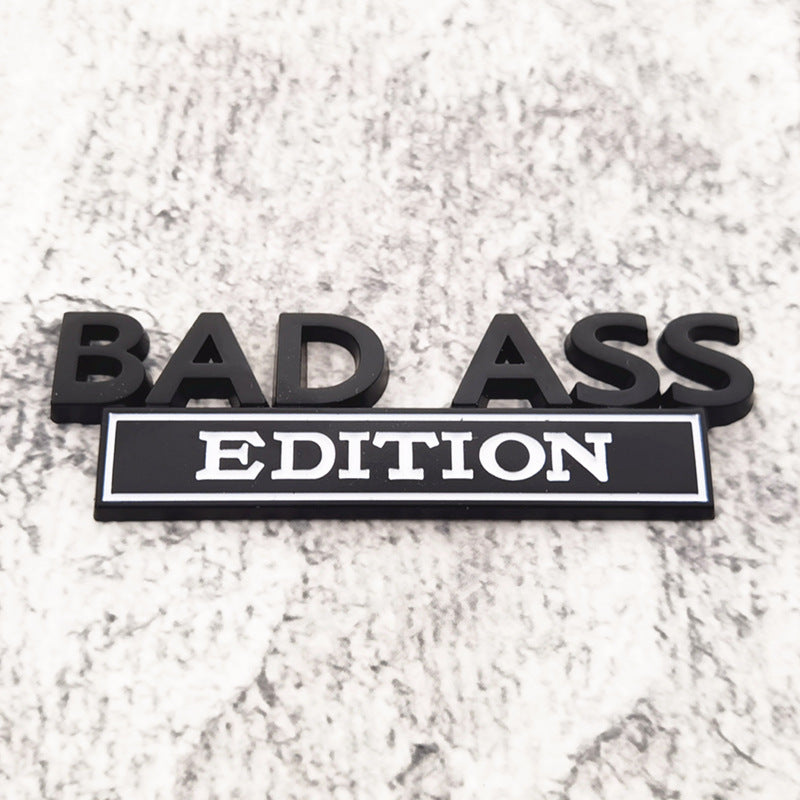 Bad Ass Edition 3D Emblem | 2Pcs