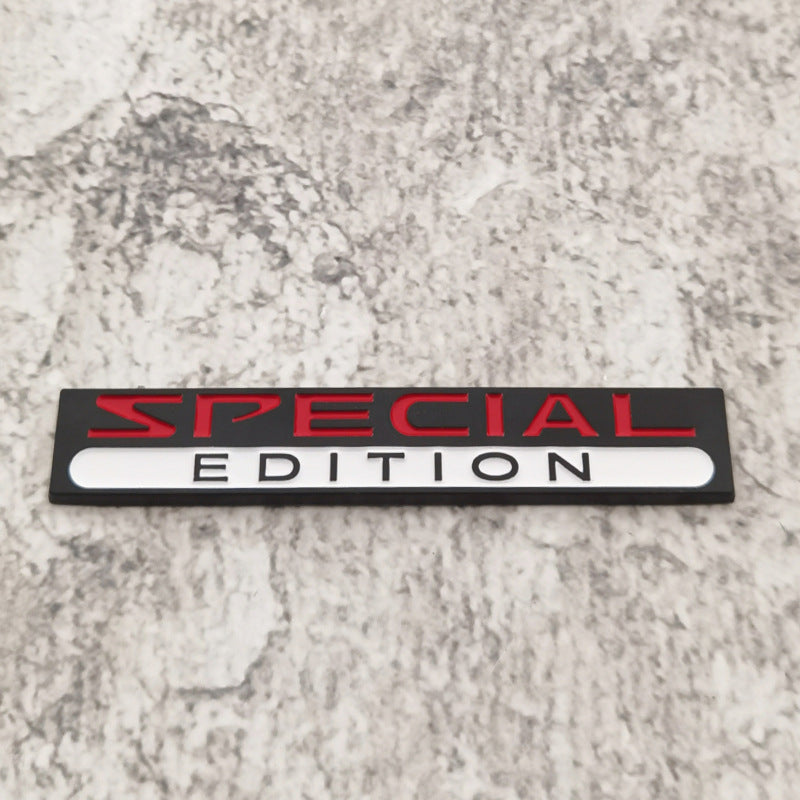 Special Edition 3D Emblem Decal | 2Pcs