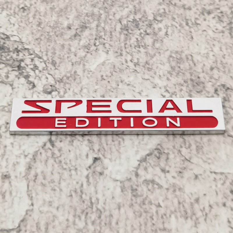 Special Edition 3D Emblem Decal | 2Pcs