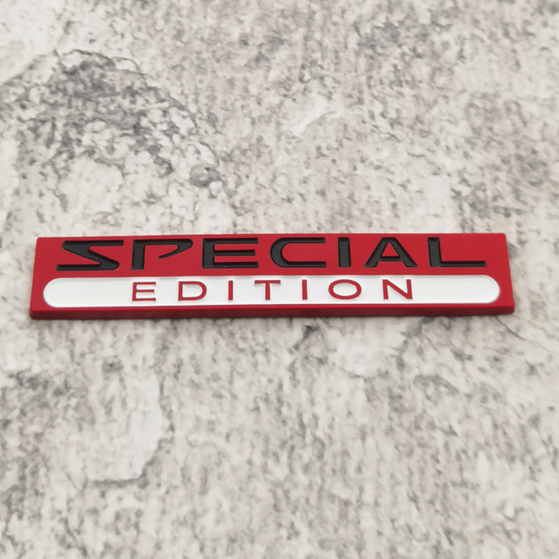 Special Edition 3D Emblem Decal | 2Pcs