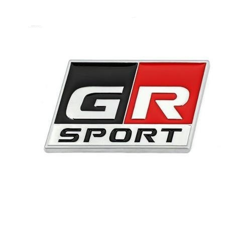 1Pc Toyota Gazoo Racing (GR & GR SPORT) Aluminium Alloy Emblem Badge