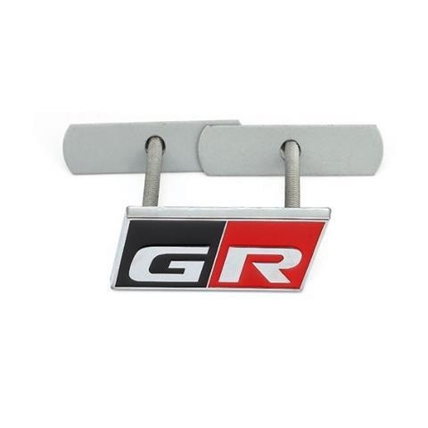 1Pc Toyota Gazoo Racing (GR & GR SPORT) Aluminium Alloy Emblem Badge