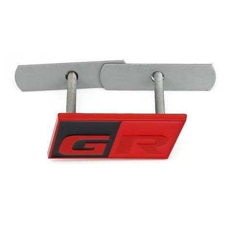 1Pc Toyota Gazoo Racing (GR & GR SPORT) Aluminium Alloy Emblem Badge