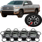 4Pcs 2014-2020 Toyota Tundra 75157 Black Center Hub Cap OEM 4260B-0C040