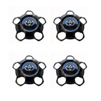 4Pcs 2014-2020 Toyota Tundra 75157 Black Center Hub Cap OEM 4260B-0C040