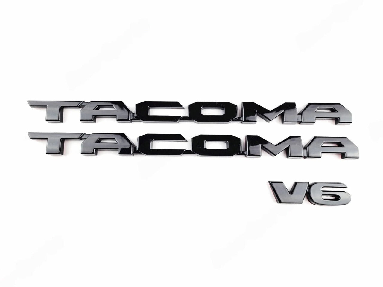 Tacoma Emblem Overlay Badge Set for Toyota Tacoma 2016–2023