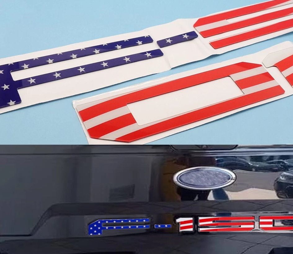 Tailgate Inserts Letters Emblem For 2018-2020 F-150 Truck