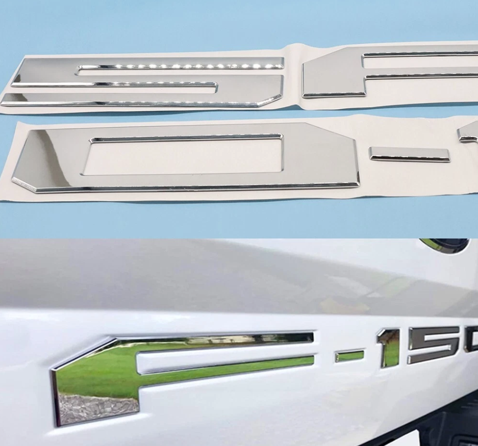 Tailgate Inserts Letters Emblem For 2018-2020 F-150 Truck