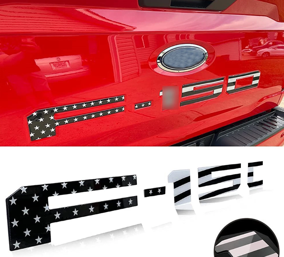 Tailgate Inserts Letters Emblem For 2018-2020 F-150 Truck