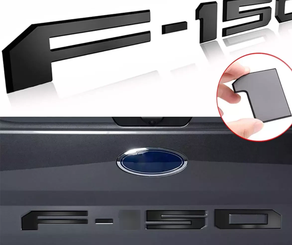 Tailgate Inserts Letters Emblem For 2018-2020 F-150 Truck