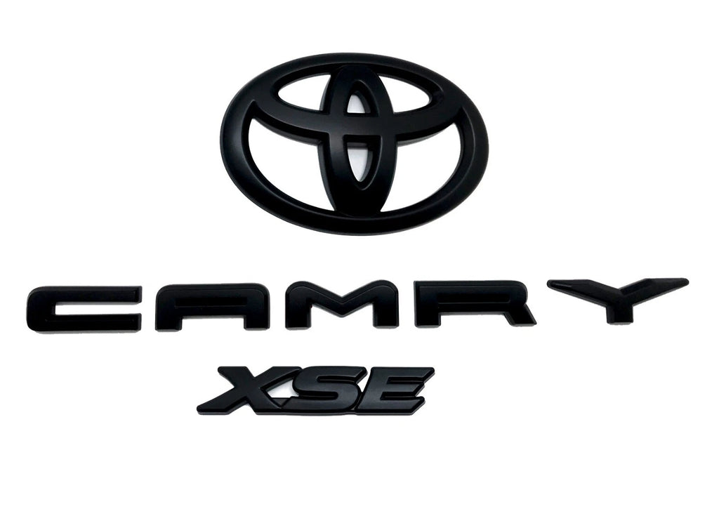Emblem Overlay Kit for 2018–2024 Toyota Camry | 3Pcs