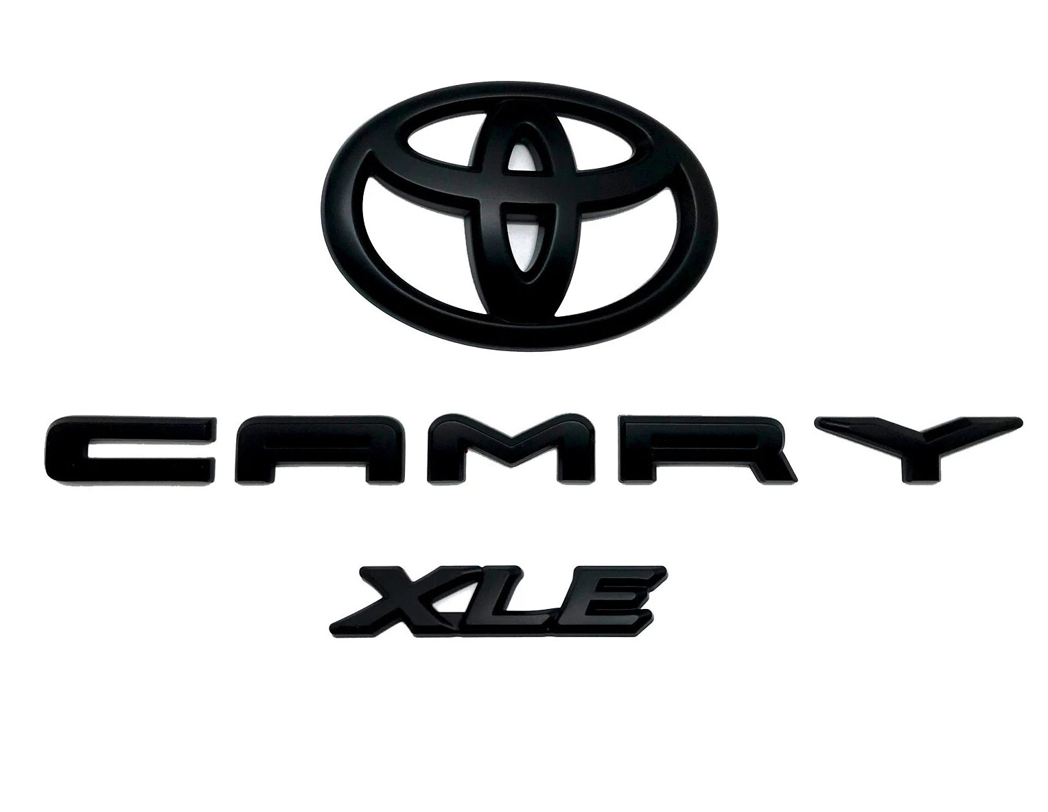 Emblem Overlay Kit for 2018–2024 Toyota Camry | 3Pcs
