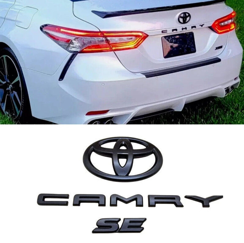 Emblem Overlay Kit for 2018–2024 Toyota Camry | 3Pcs