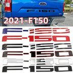 Tailgate Inserts Letters Emblem For 2021-2025 F-150 Truck