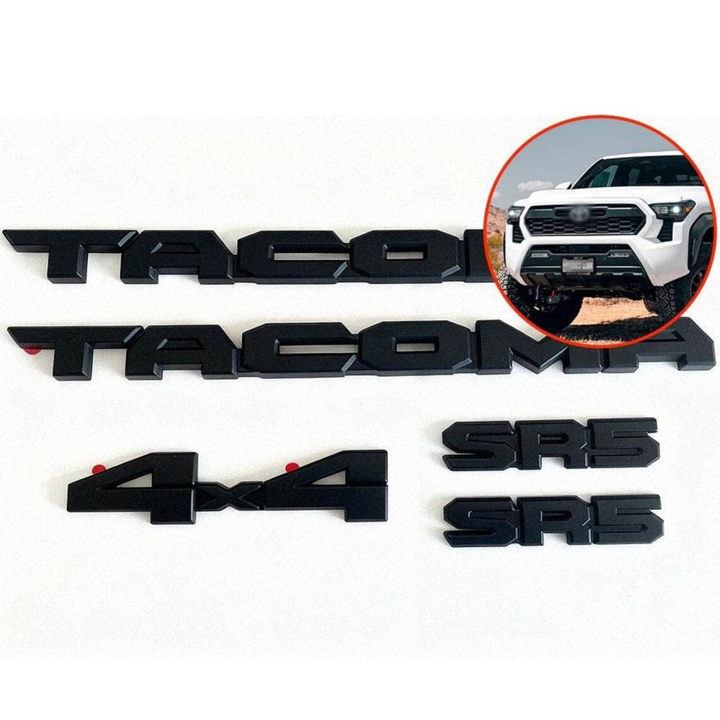 Tacoma Emblem Overlay Badge Set for Toyota Tacoma 2024–2025
