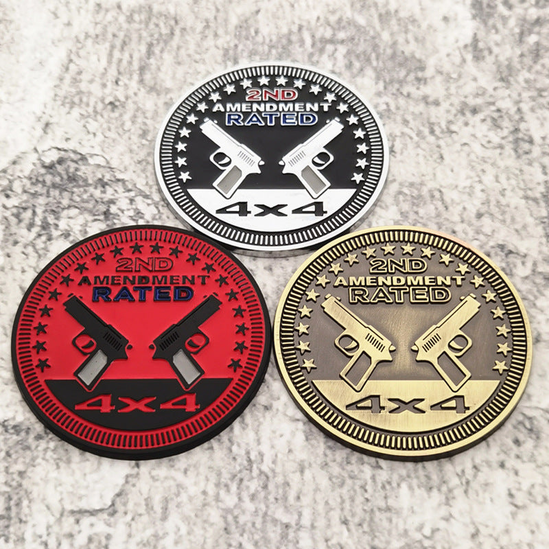 2ND Amendment Rated Emblem | 1Pc