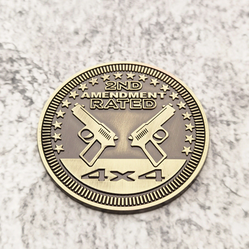 2ND Amendment Rated Emblem | 1Pc