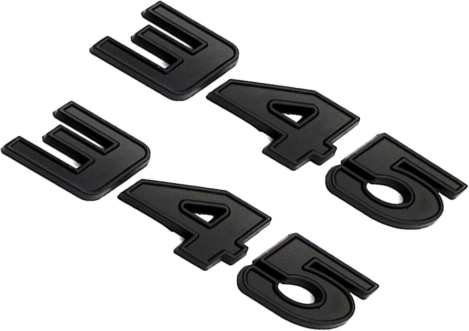 345 Emblems Badge | 2Pcs