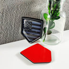 American Flag Shield Decal | 2Pcs