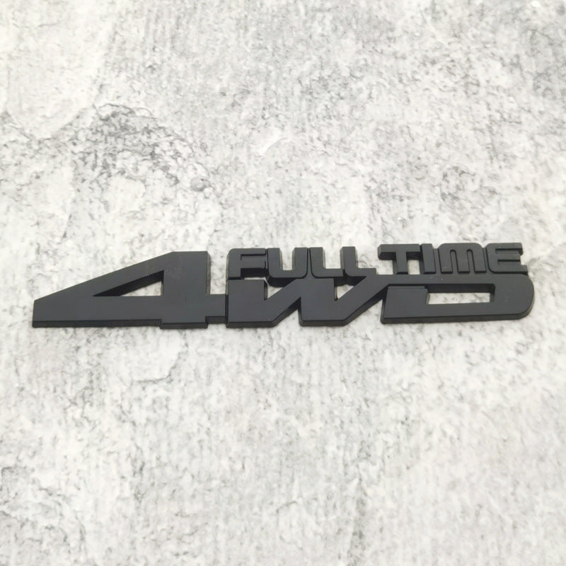 4WD FULL TIME Emblem | 2Pcs