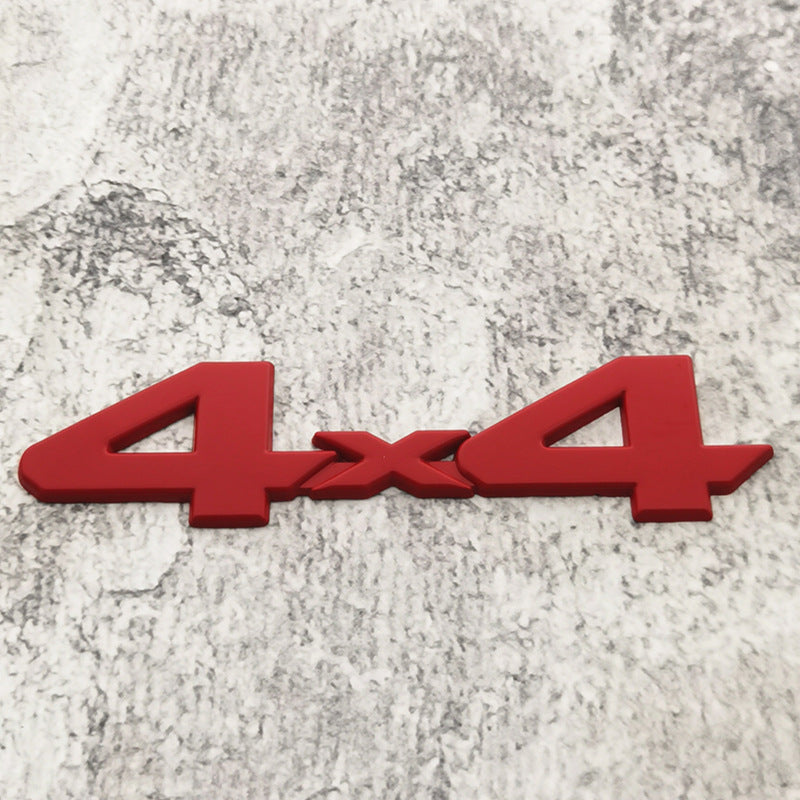 4x4 Emblem | 1Pc