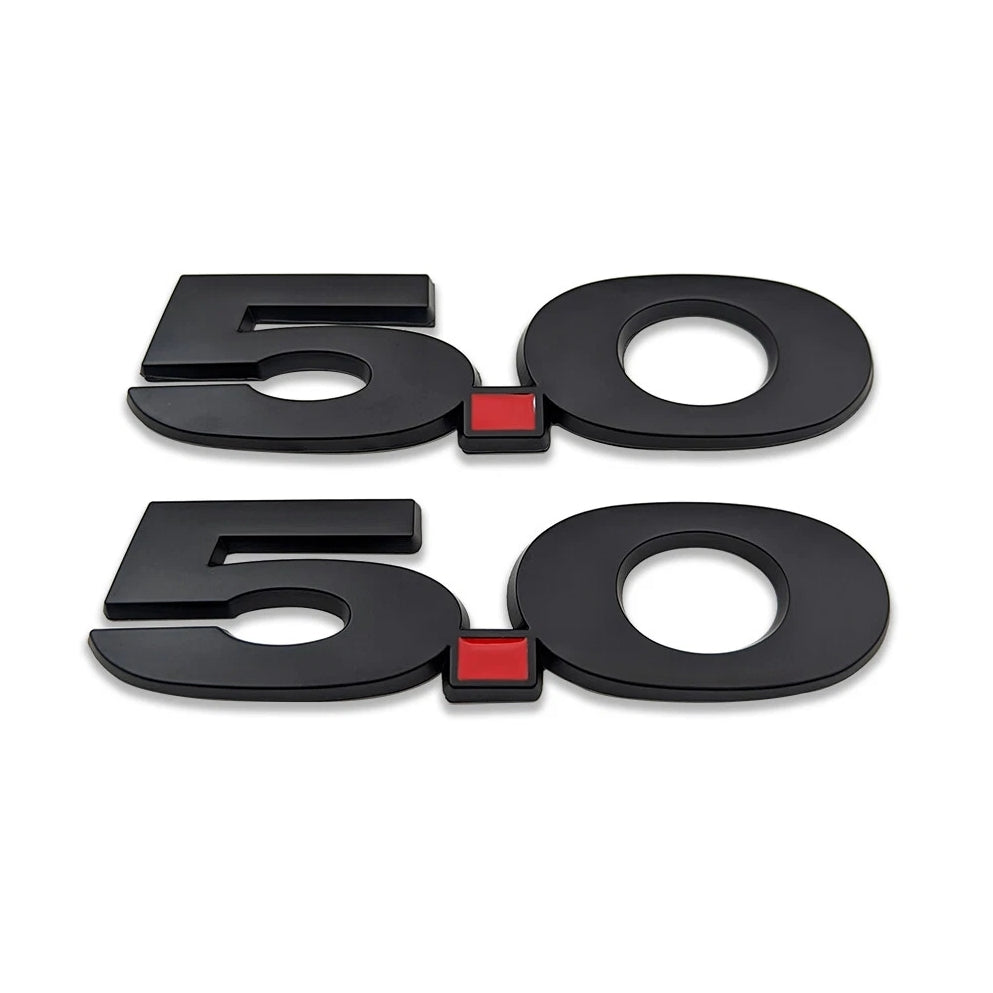 5.0 Emblems | 2Pcs