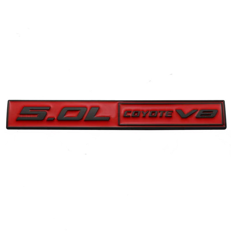 5.0L Coyote V8 Emblems | 2Pcs