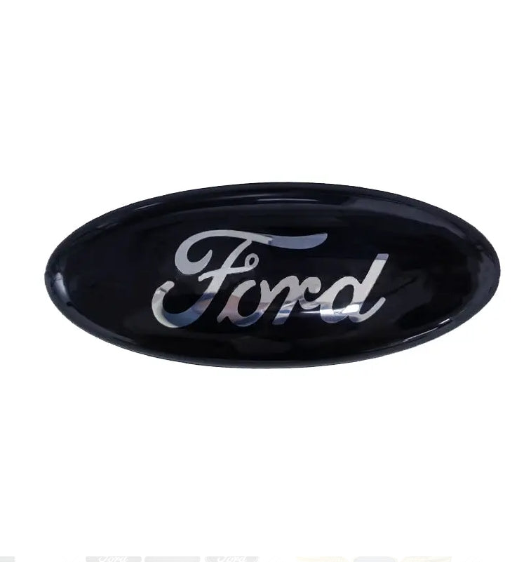 7-Inch Ford Oval Emblem Overlay – ABS Adhesive Badge Cover | 1Pc
