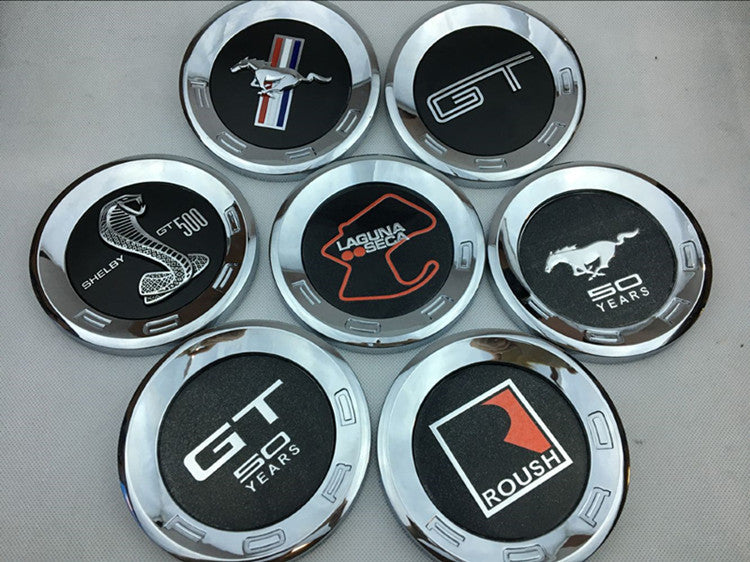 Decklid Emblem 5.9'' Round Trunk Badge For Mustang SHELBY GT500 | 1Pc