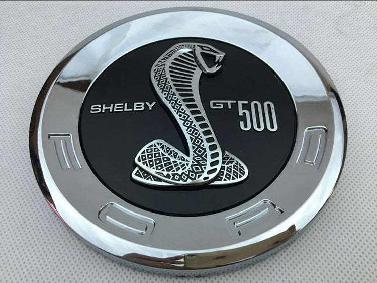 Decklid Emblem 5.9'' Round Trunk Badge For Mustang SHELBY GT500 | 1Pc