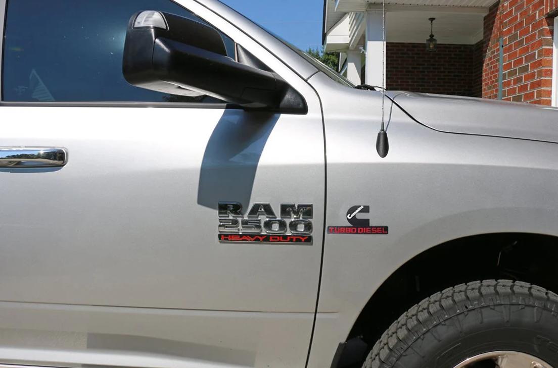 Heavy Duty Emblem Set for 2013–2018 RAM 2500 or RAM 3500 | 5Pcs