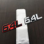 5.7L 6.4L Emblems Badge | 2Pcs
