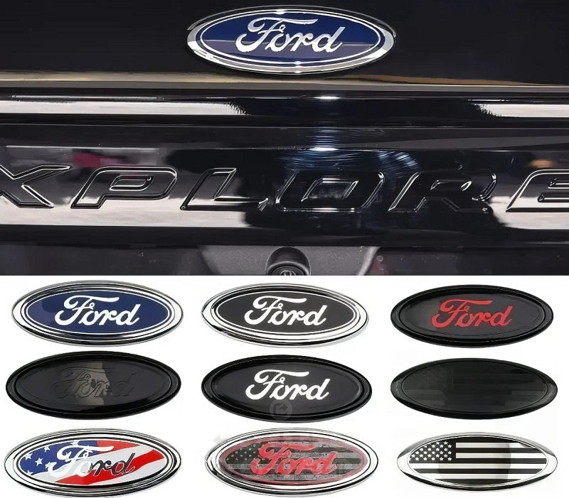 6 Inch Front/Trunk Emblem for Ford | 1Pc