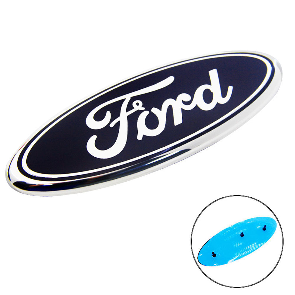 9 Inch Front Rear Emblem for Ford | 1Pc