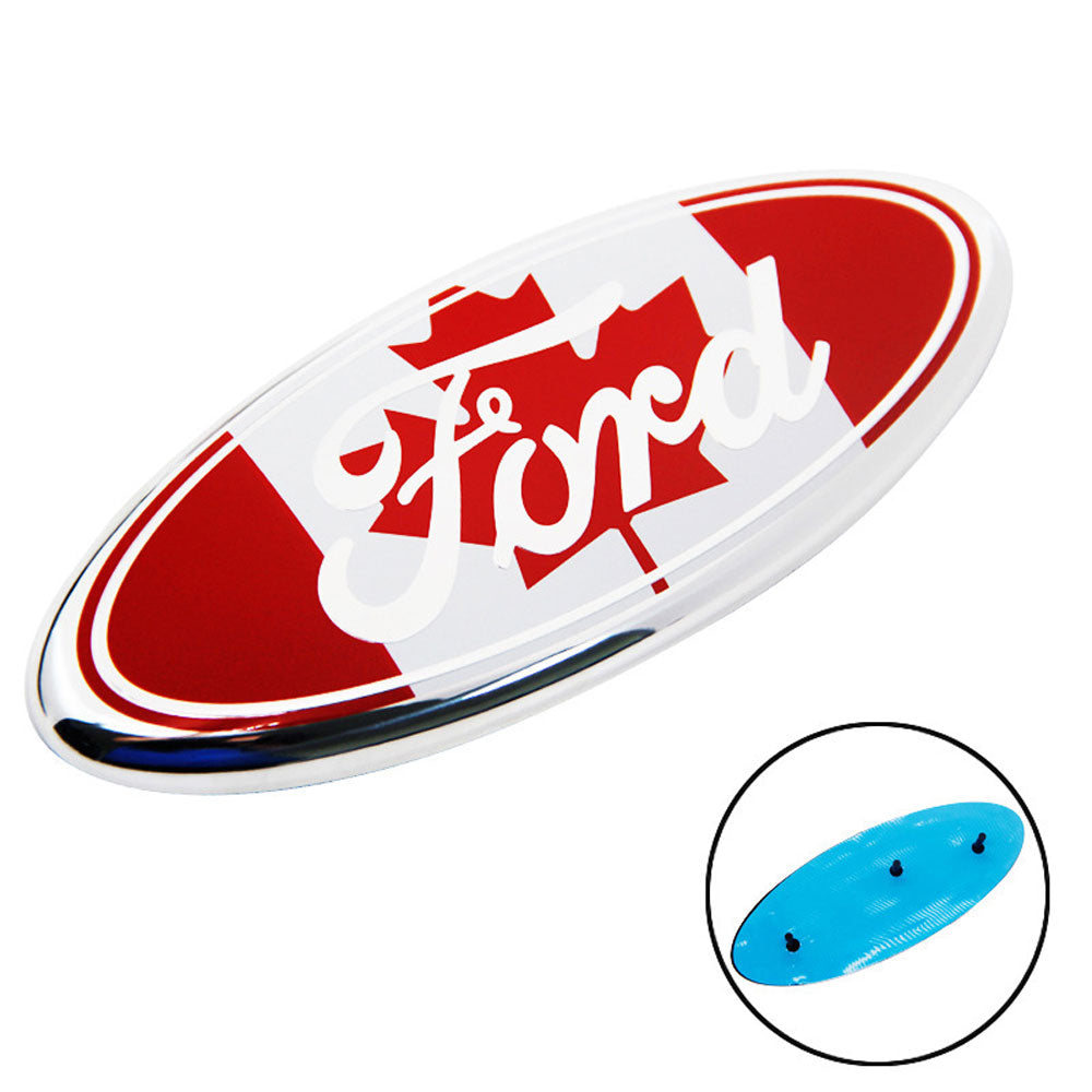 9 Inch Front Rear Emblem for Ford | 1Pc