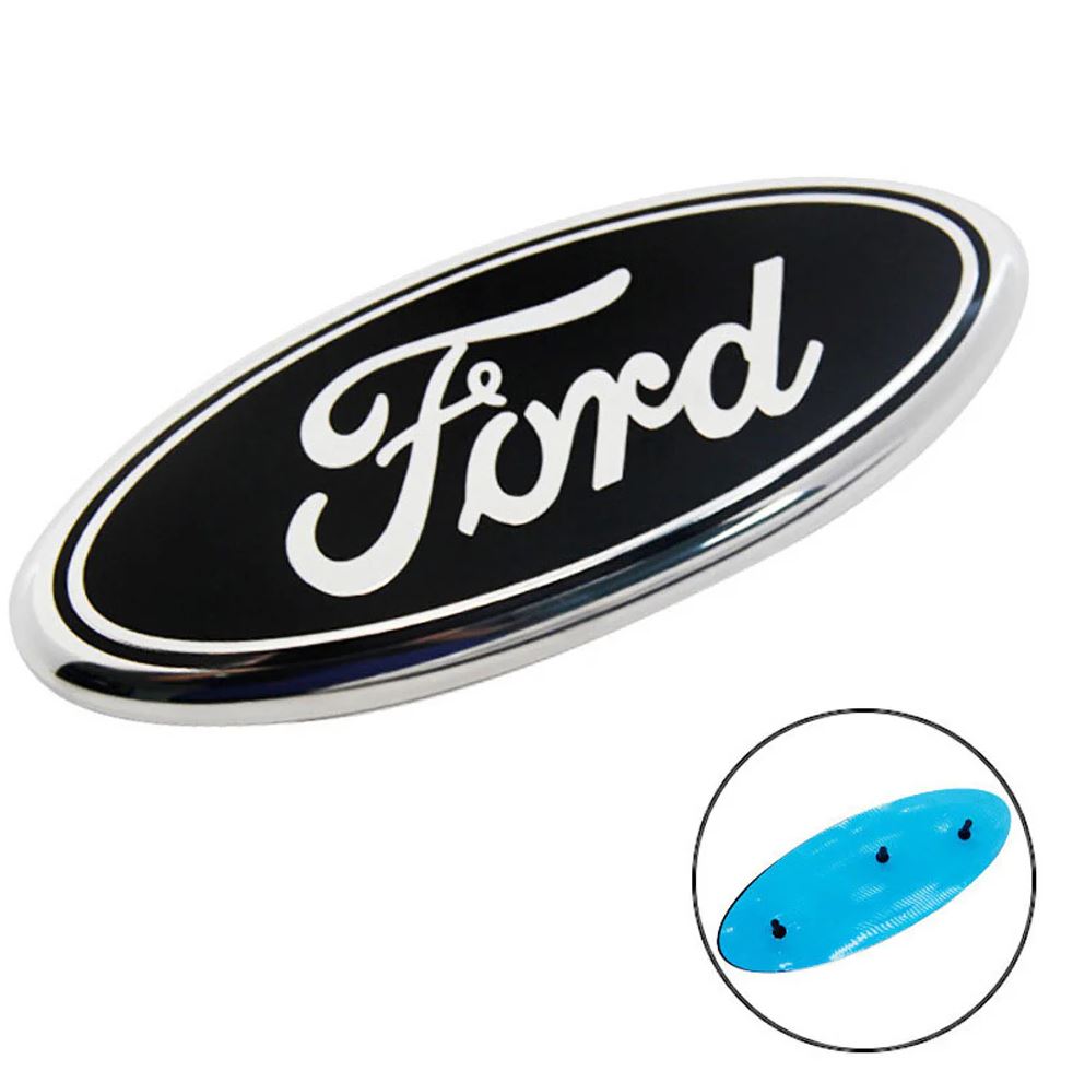 9 Inch Front Rear Emblem for Ford | 1Pc