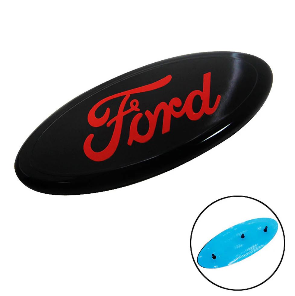 9 Inch Front Rear Emblem for Ford | 1Pc