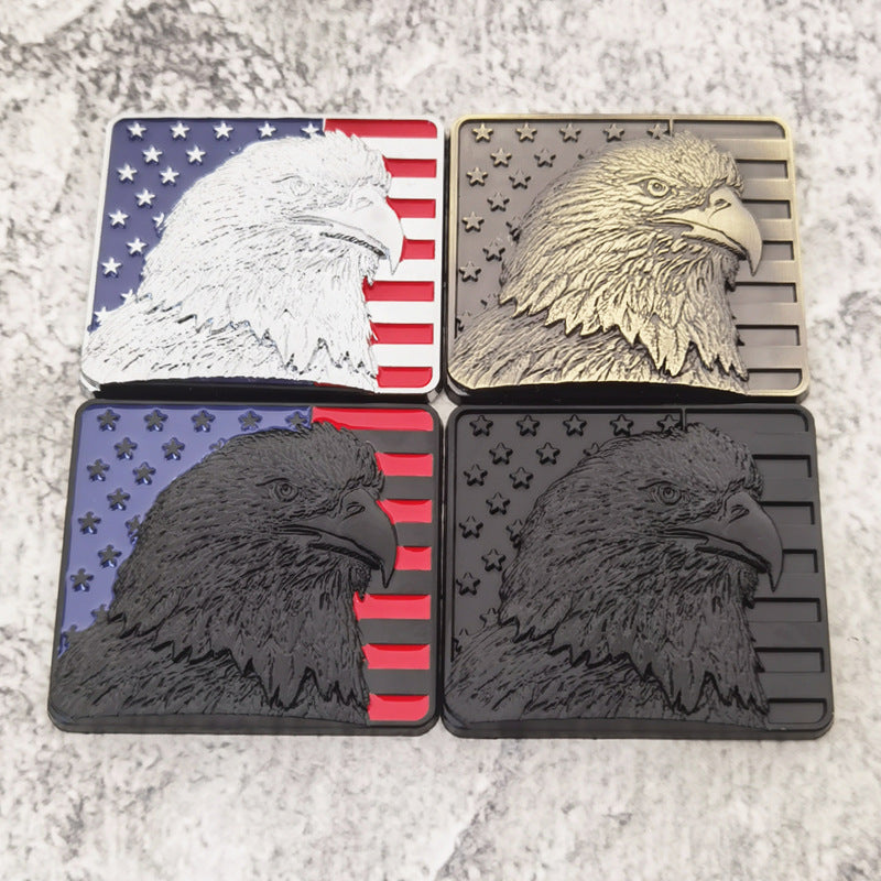American Flag Eagle Emblem | 2Pcs